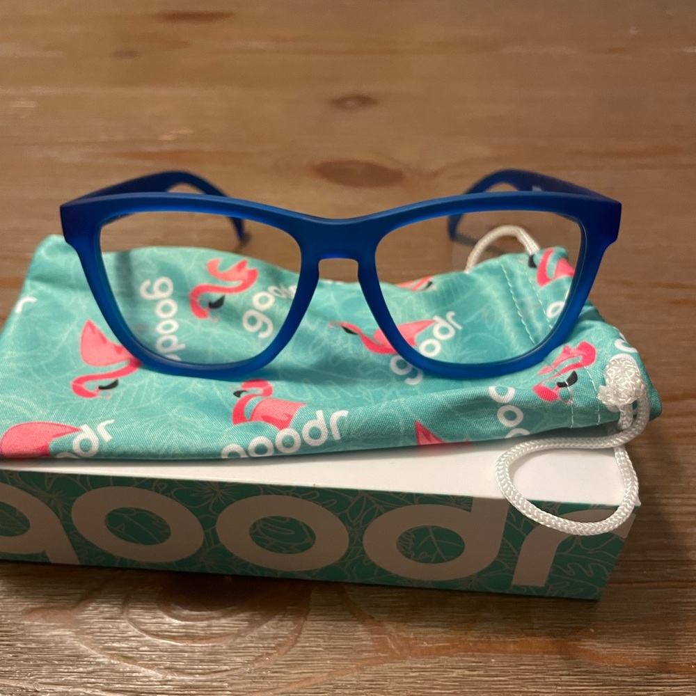 Goodr Clear glasses